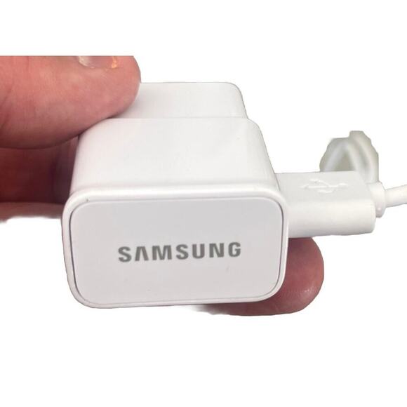 Genuine OEM Samsung 10W 5V USB Charger Travel Adapter EP-TA12JWE Micro USB Cord - Picture 2 of 2